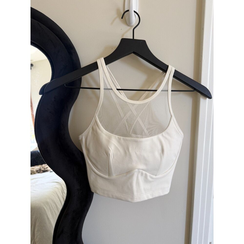 Popflex Celeste Mesh Crop Bralette